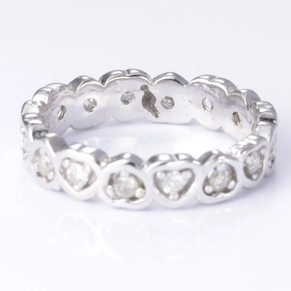 10k Heart Diamond Ring | 0.43ctw | SZ 6