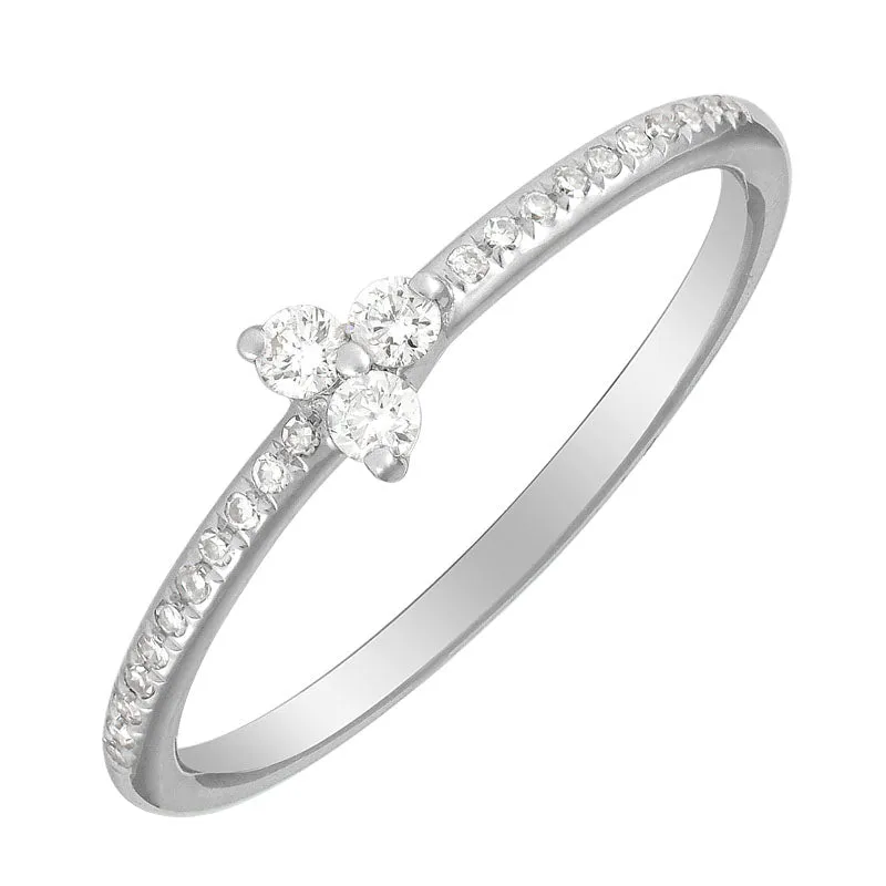 14k Gold Diamond Ring