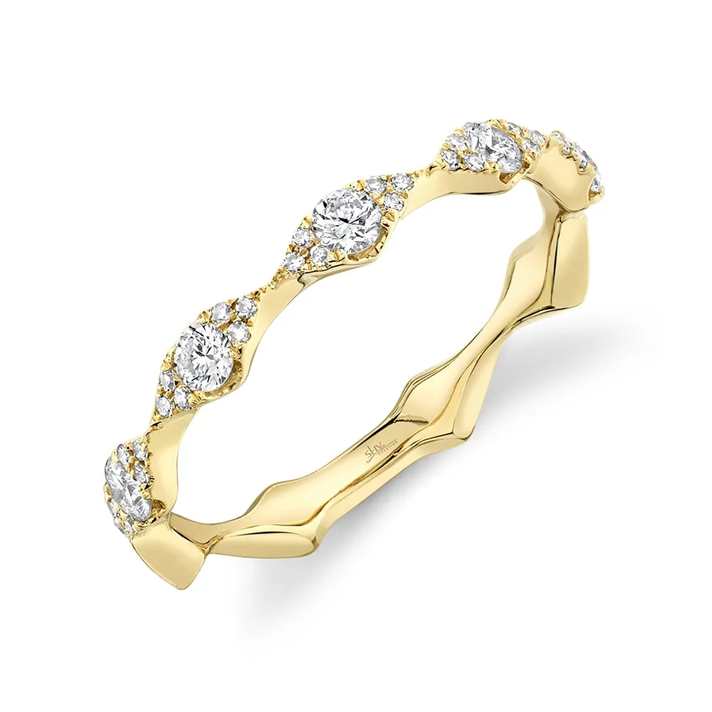 14k Rose Gold Diamond Ring
