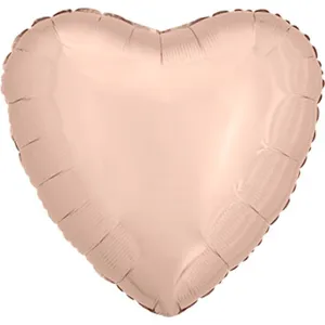 18" Rose Gold Foil Heart Balloon