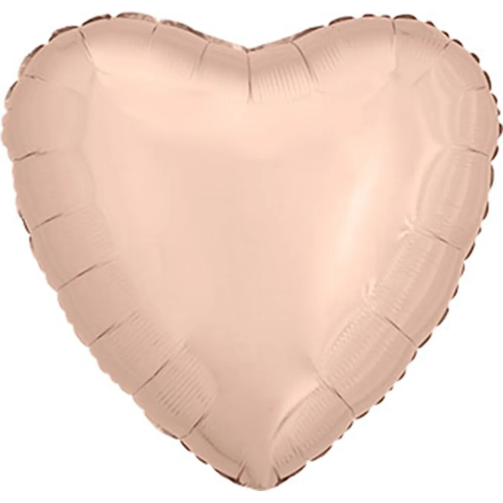 18" Rose Gold Foil Heart Balloon