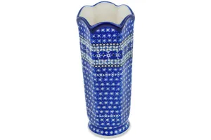9" Vase - Brilliant Blues