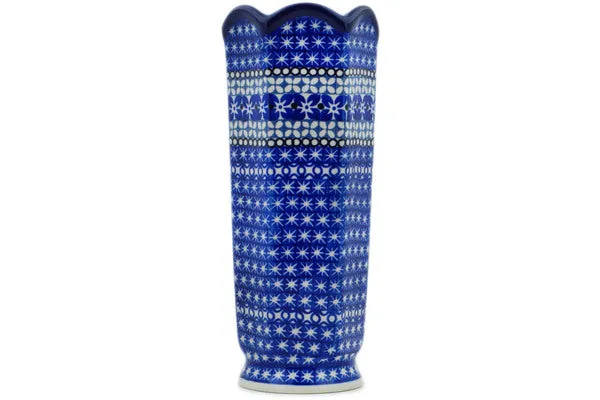 9" Vase - Brilliant Blues