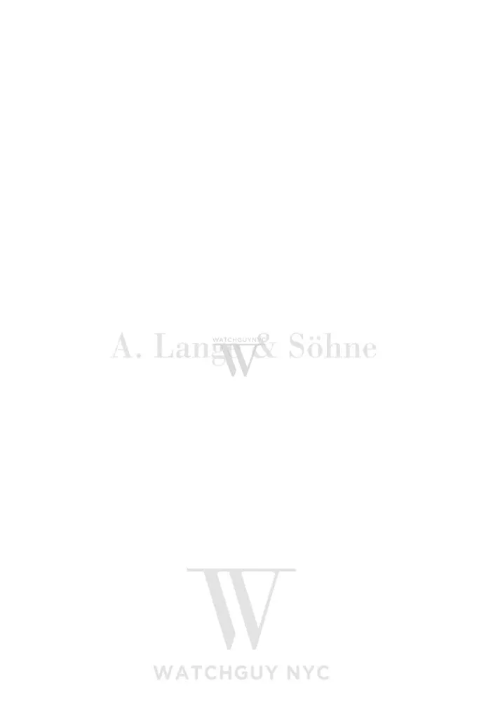 A. Lange & Söhne Zeitwerk Striking Time 145.029 Watch