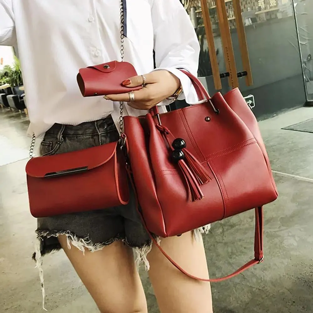 Aamee 3pcs Premium Quality Bags Set