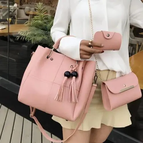 Aamee 3pcs Premium Quality Bags Set