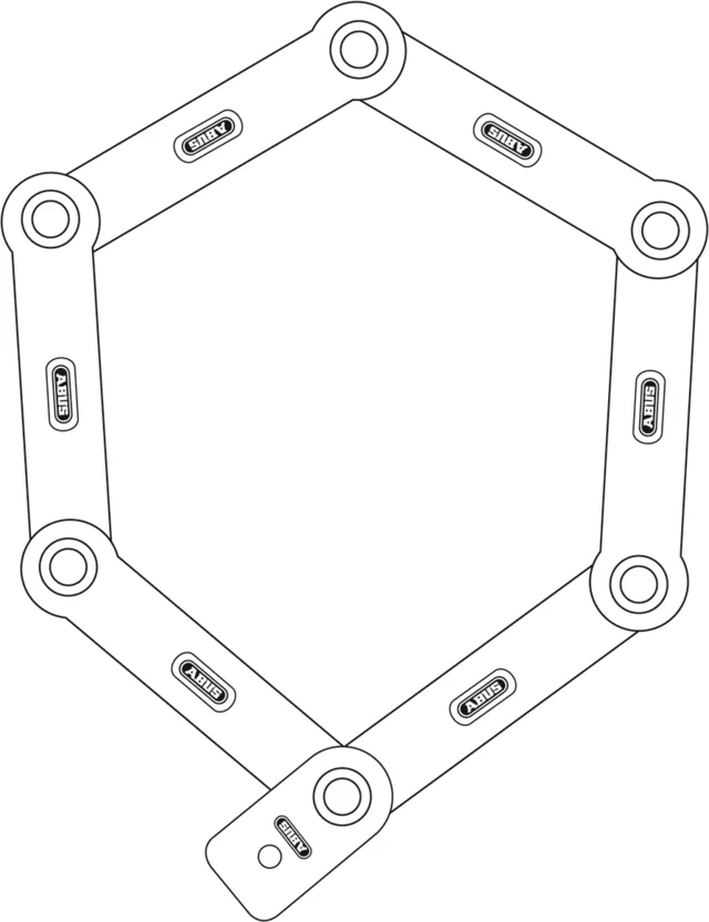 Abus Ugrip Bordo 5700K Key Lock