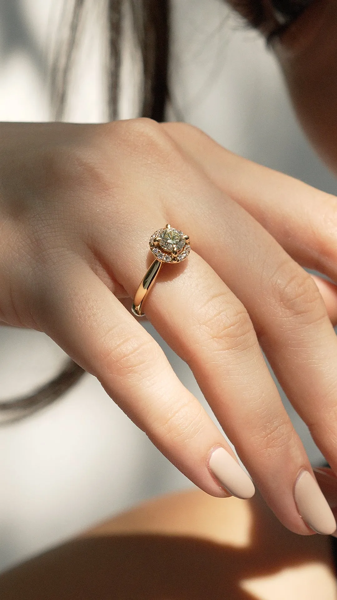Ada Ring 0.41ct 18K Yellow Gold