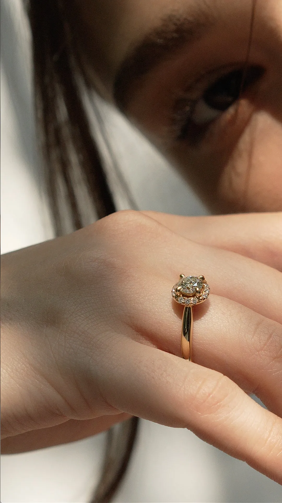 Ada Ring 0.41ct 18K Yellow Gold