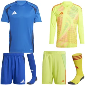 ADIDAS TIRO 24 COMPETITION MATCH ELITE KIT BUNDLE BLUE