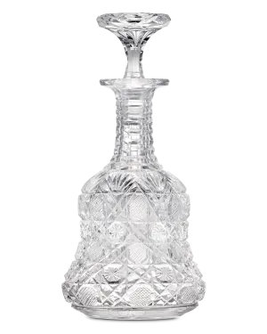 American Brilliant Period Cut Glass Cruet Bottle