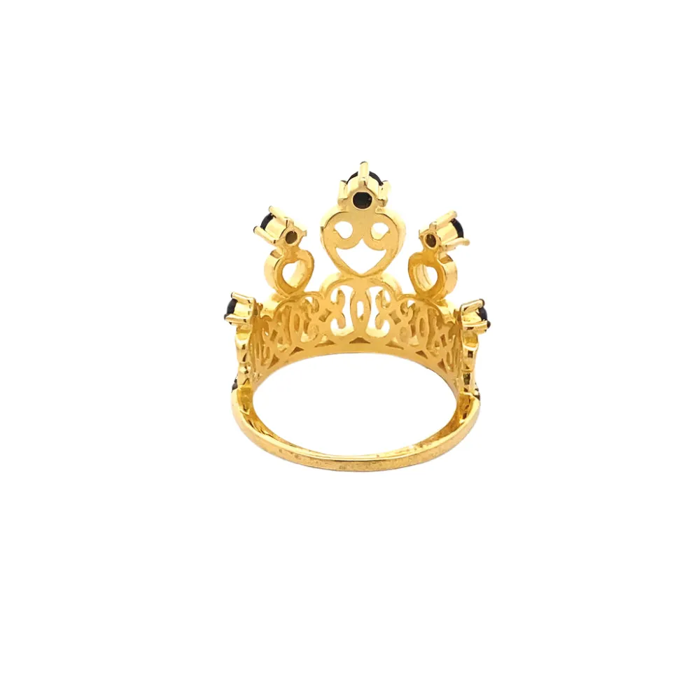Annamaria 925 Sterling Silver Crown Ring