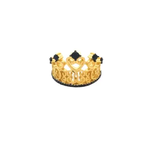 Annamaria 925 Sterling Silver Crown Ring