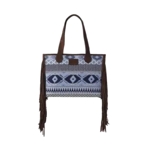 Ariat Ladies Madison Woven Concealed Carry Blue Tote Bag A770008902