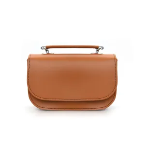 Aura Handmade Leather Bag - Burnt Orange