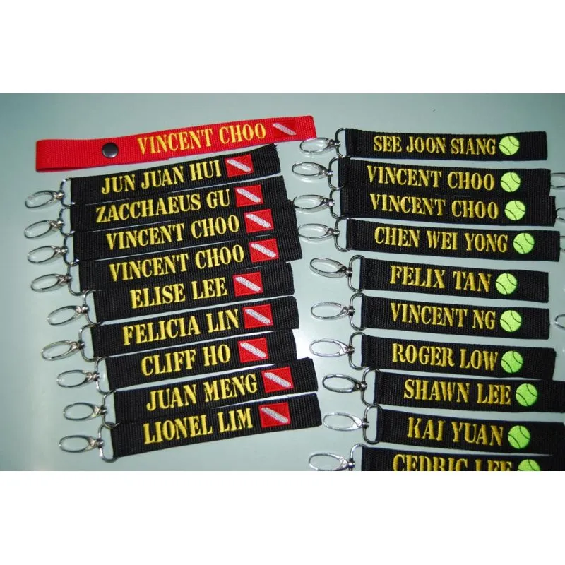 BAG TAG CUSTOMIZATION WITH DIVERS FLAG