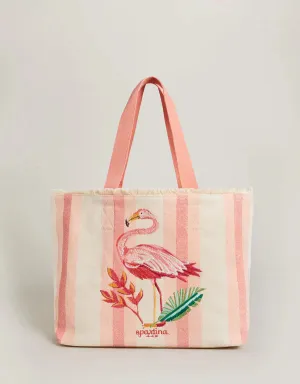 Beach Tote Tropic Flamingo: 381763