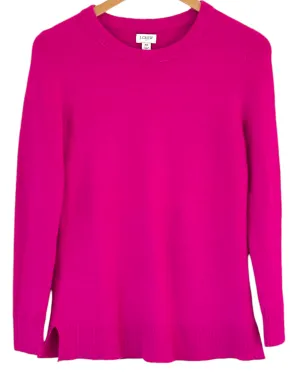 Bright Winter Striking Magenta Crewneck Sweater