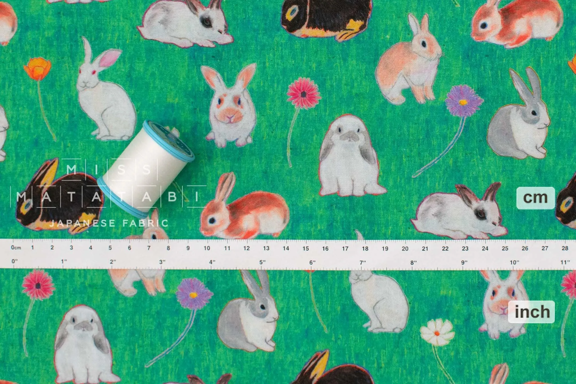 Brilliant Bunnies - green