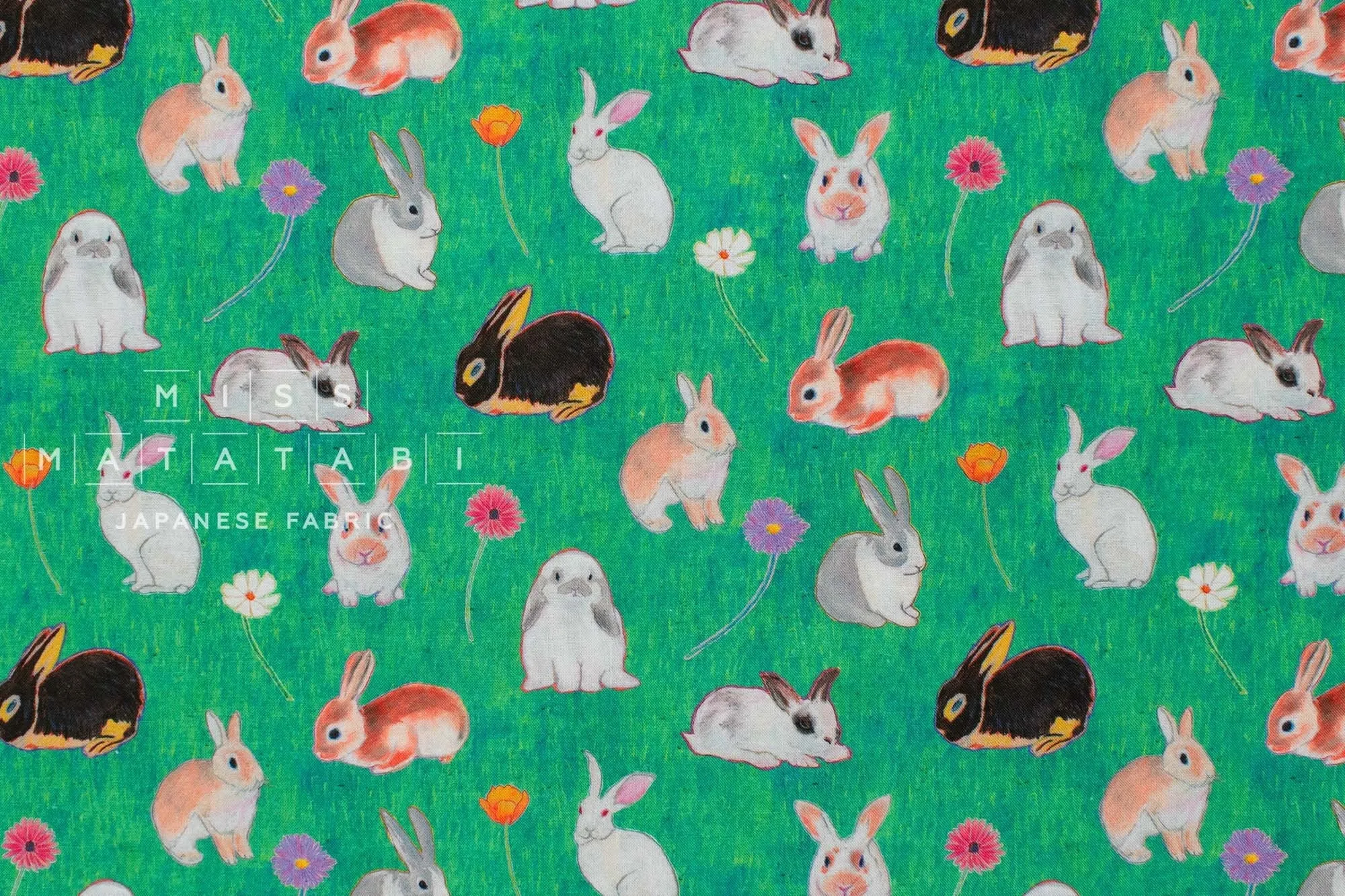 Brilliant Bunnies - green