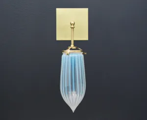 Brilliant Glass Drop Sconce
