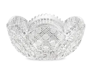 Brilliant Period Cut Glass Bowl