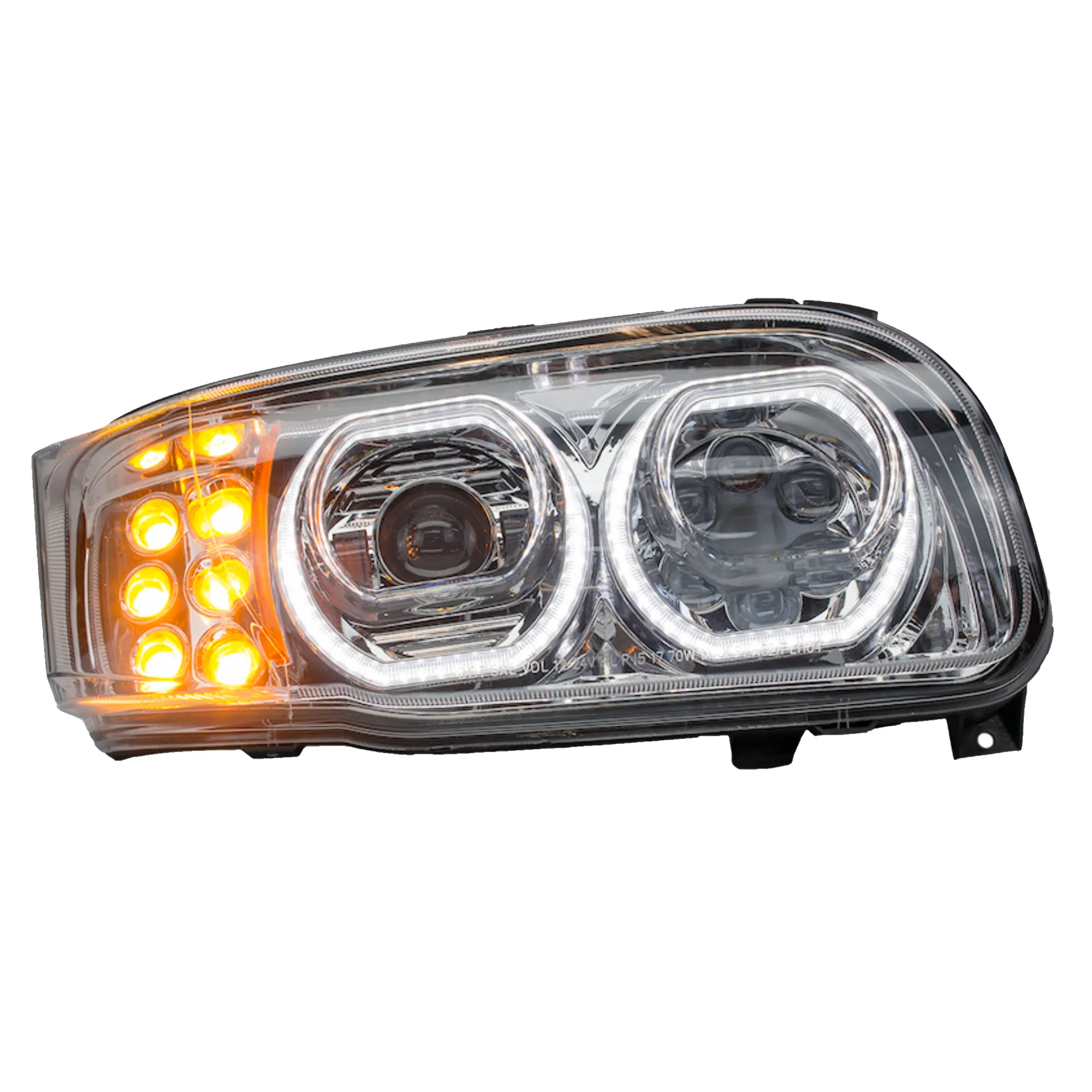 Brilliant Peterbilt 388, 389 LED Headlight 08-18