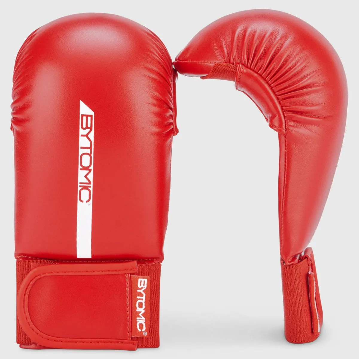 Bytomic Red Label Karate Mitt Without Thumb Red/White