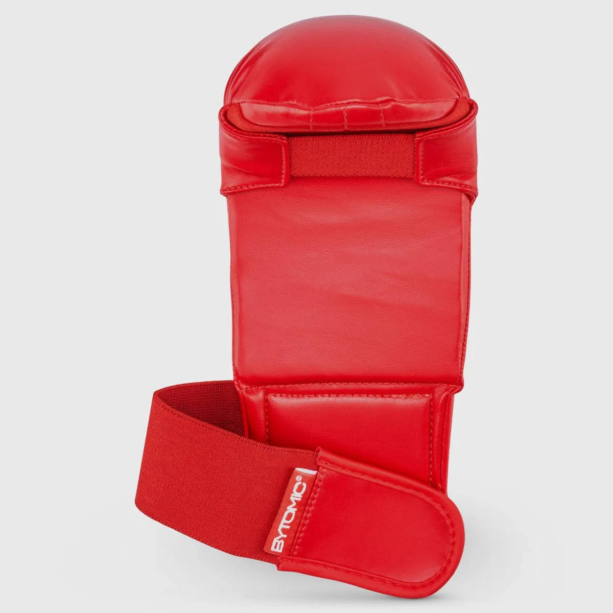 Bytomic Red Label Karate Mitt Without Thumb Red/White