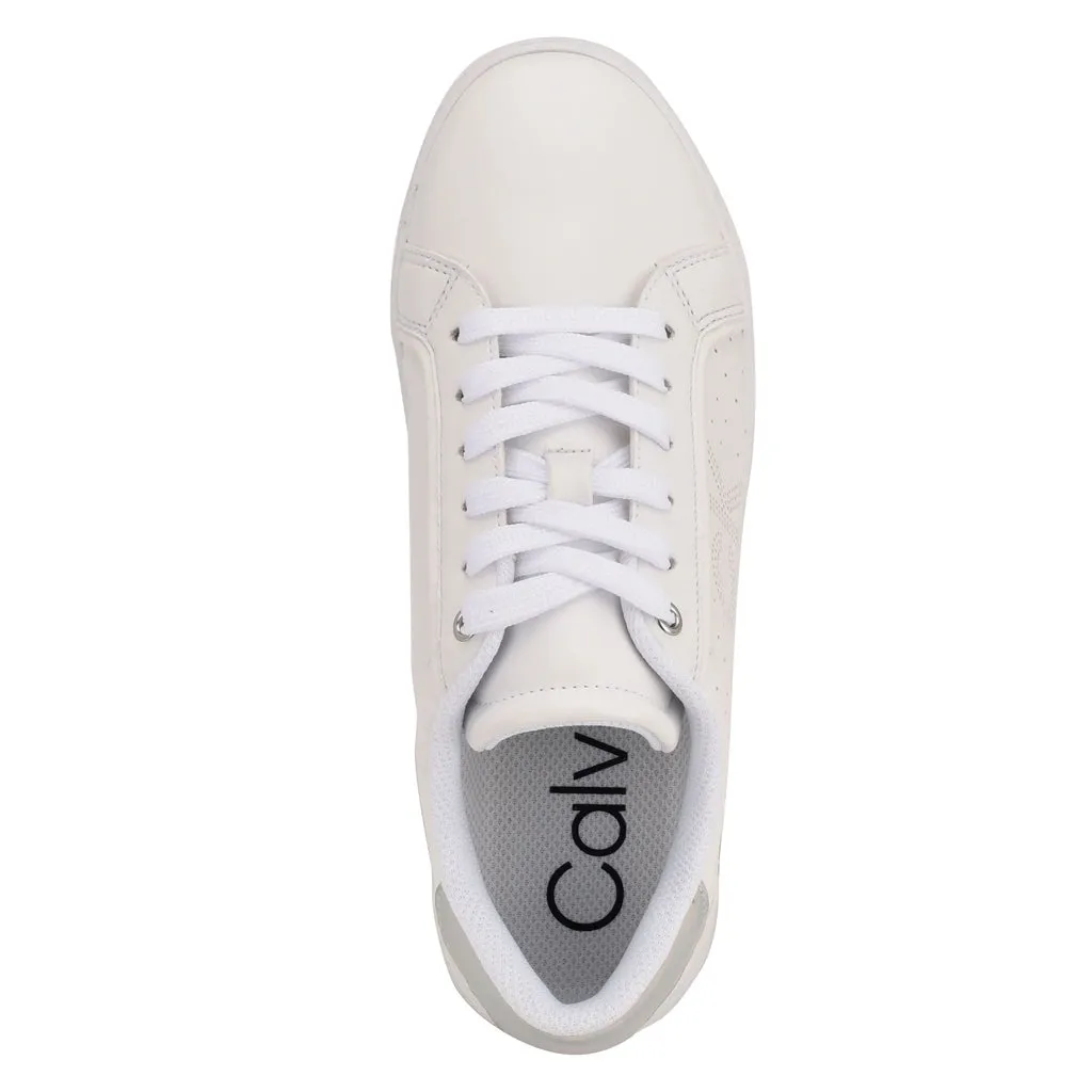 Calvin Klein Women's Gahlia A in White/Silver