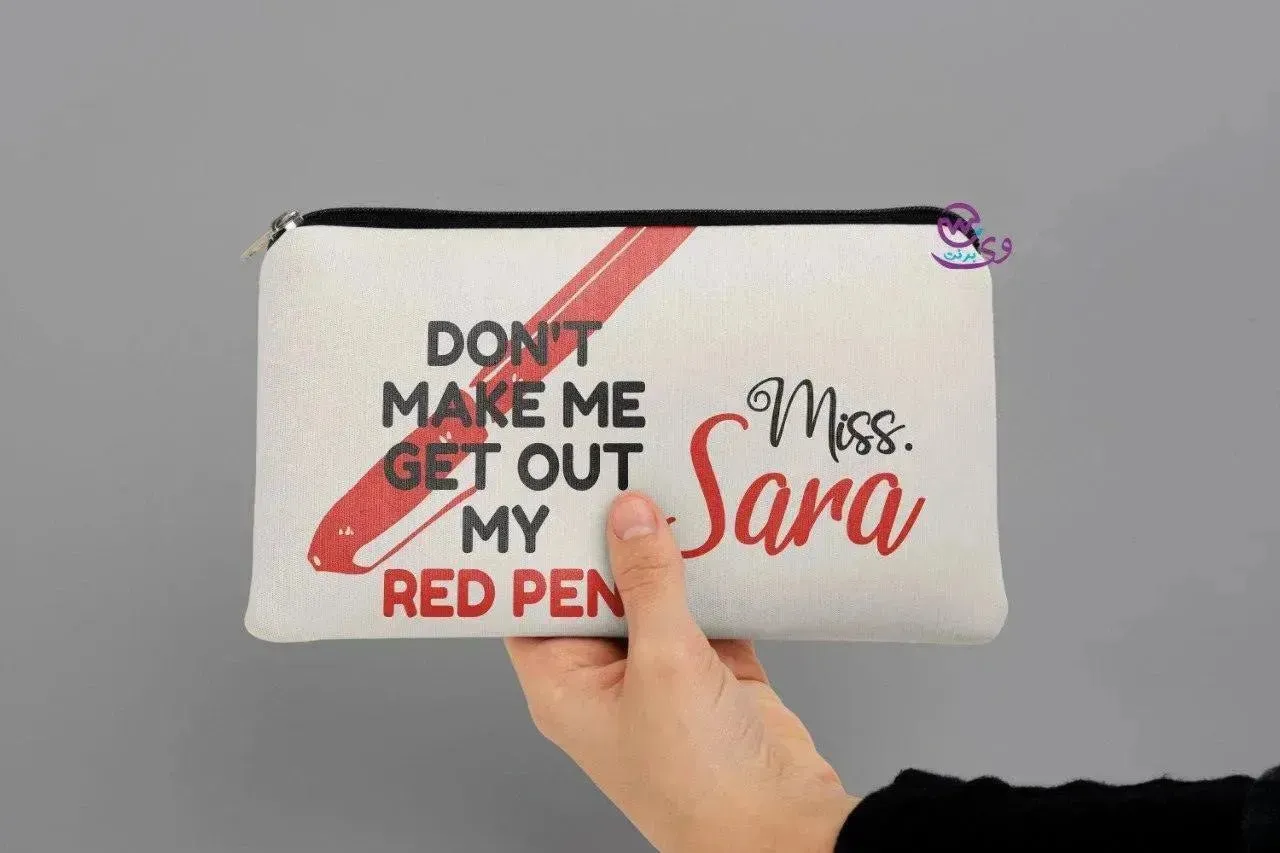 Canvas - Pencil Case - Teacher
