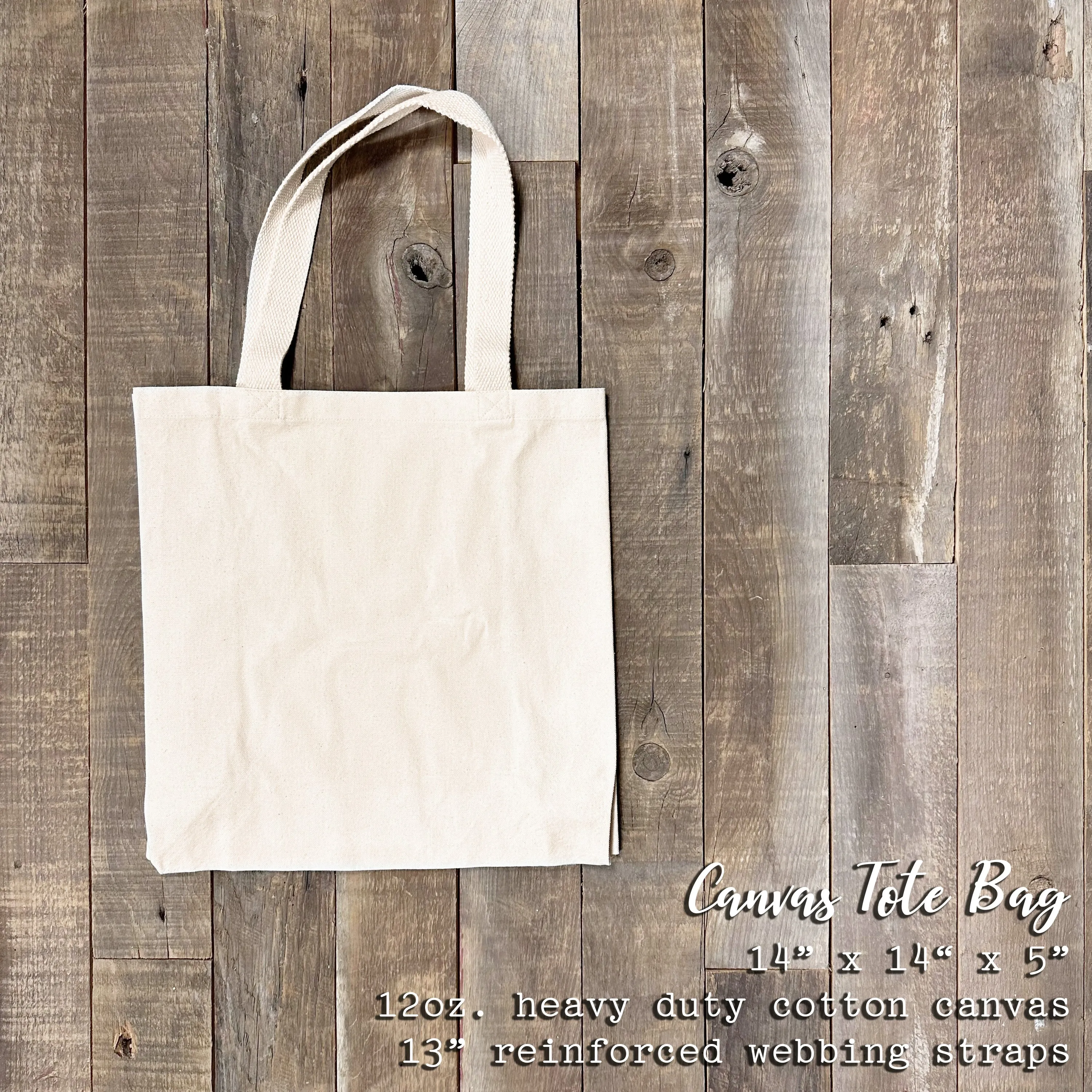 Canvas Tote Bag - Strawberry
