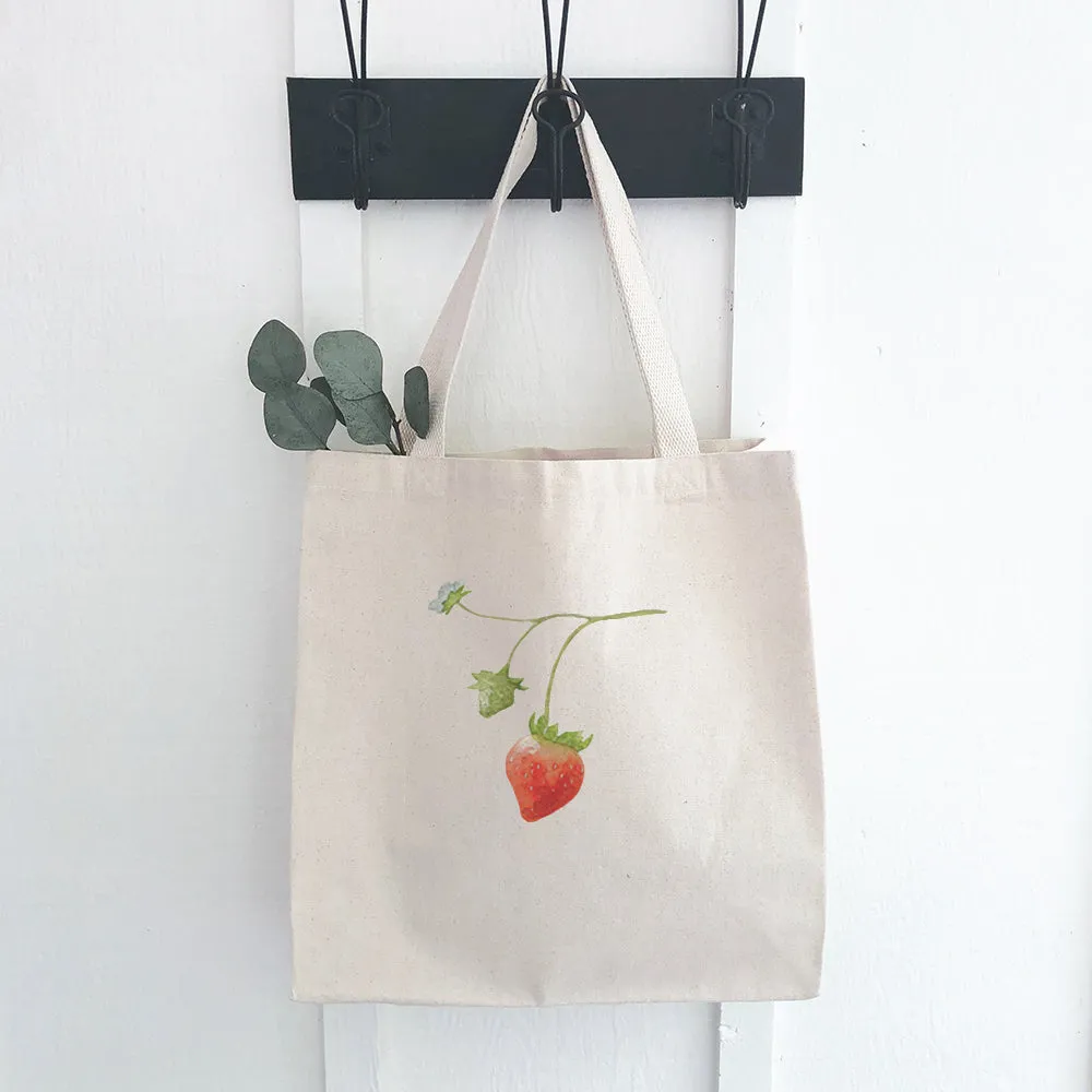 Canvas Tote Bag - Strawberry