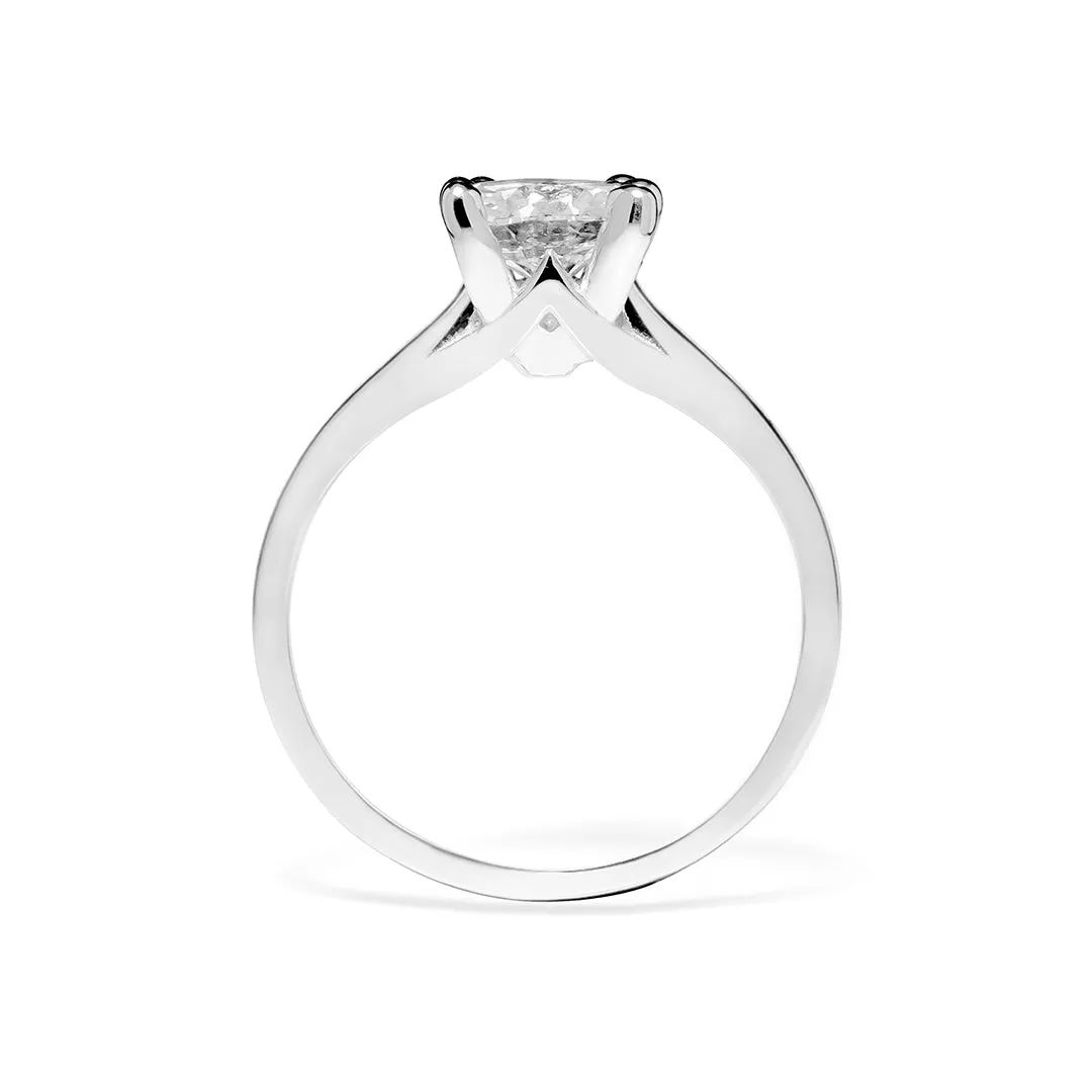 Caroline Ring 18K White Gold