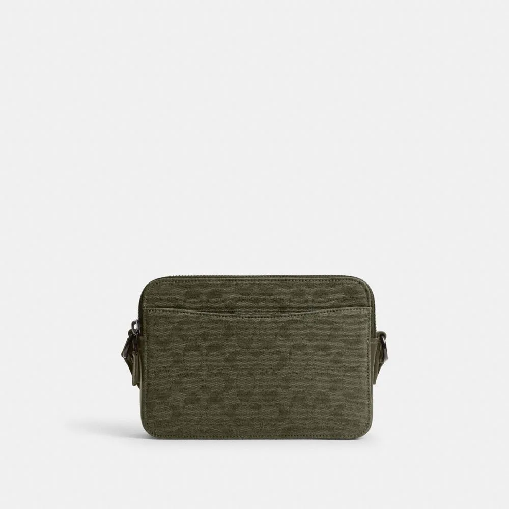 Charter Crossbody Bag 24 In Signature Canvas Jacquard