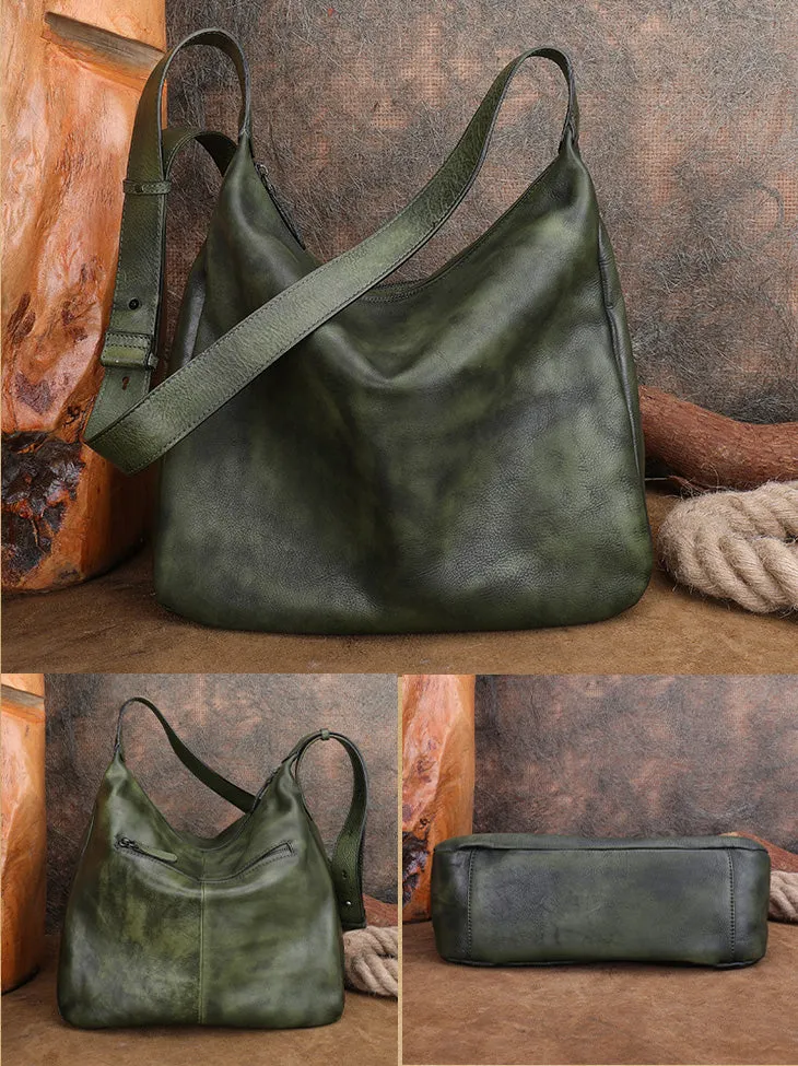 Chic Ladies Brown Leather Shoulder Bag Small Crossbody Bags For Women