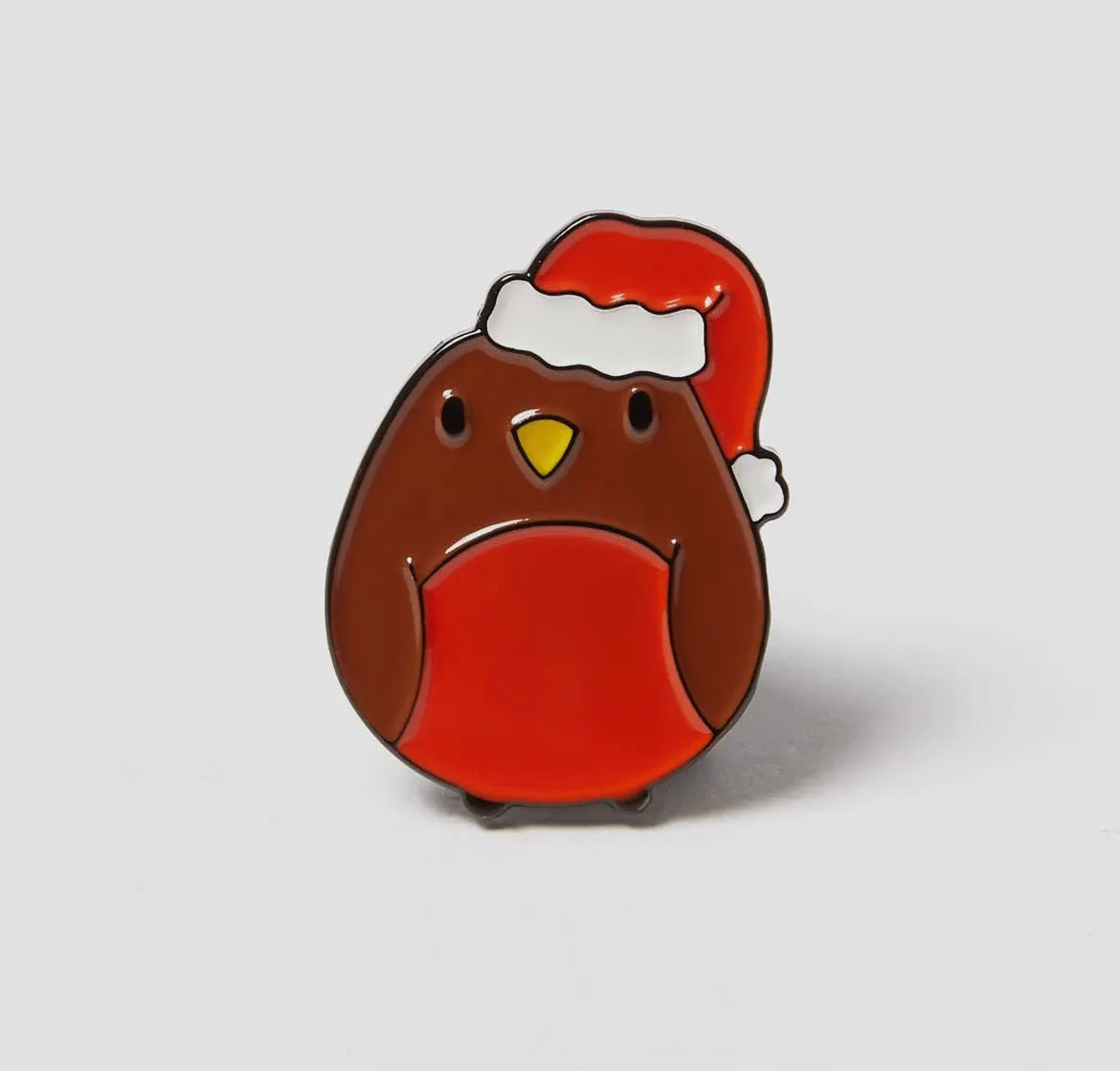 Christmas Robin Enamel Pin