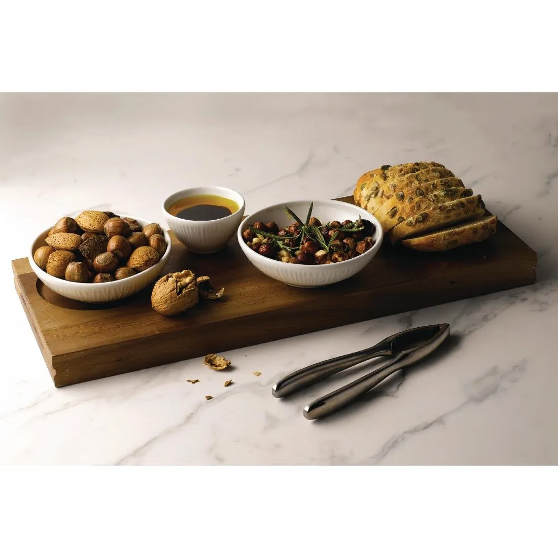 Churchill Bamboo Shallow Bowls 130mm 9oz (Pack of 12) - FA634