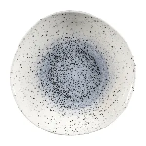 Churchill Studio Prints Mineral Blue Centre Organic Round Bowls 253mm 1.1Ltr (Pack of 12) - FC129