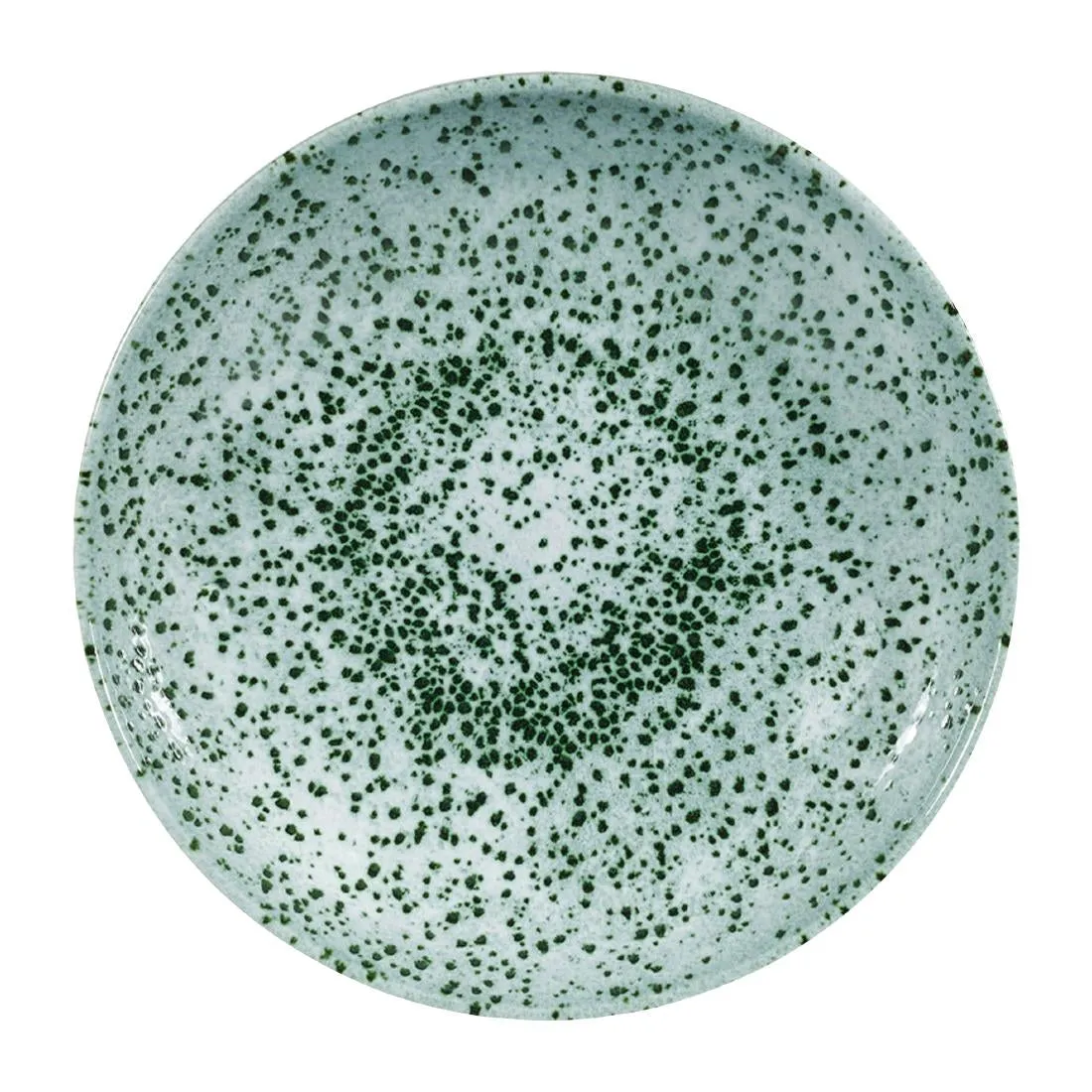 Churchill Studio Prints Mineral Green Coupe Plates 165mm (Pack of 12)