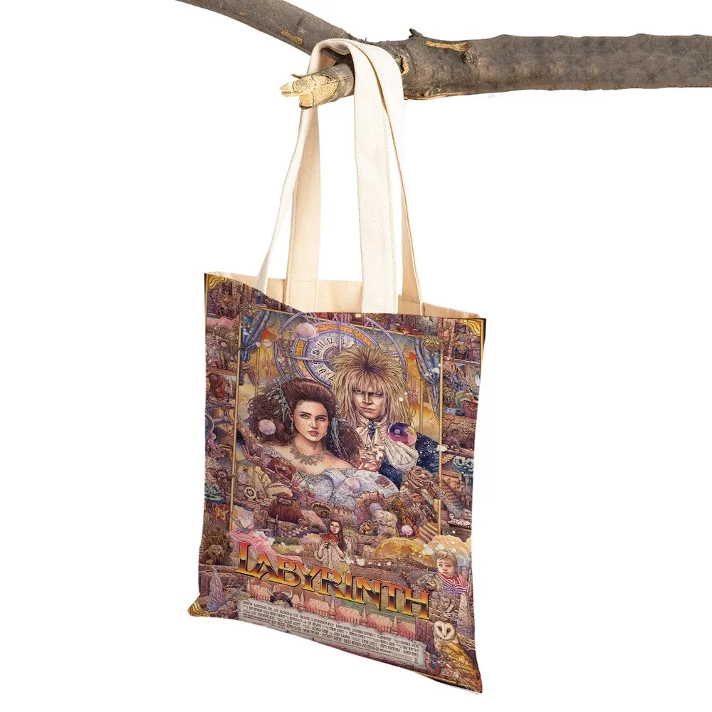 Classic Movie Labyrinth Travel Tote Handbag