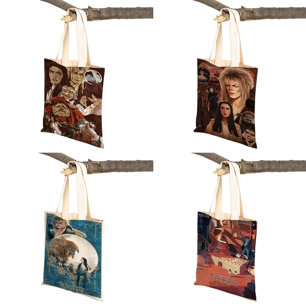 Classic Movie Labyrinth Travel Tote Handbag