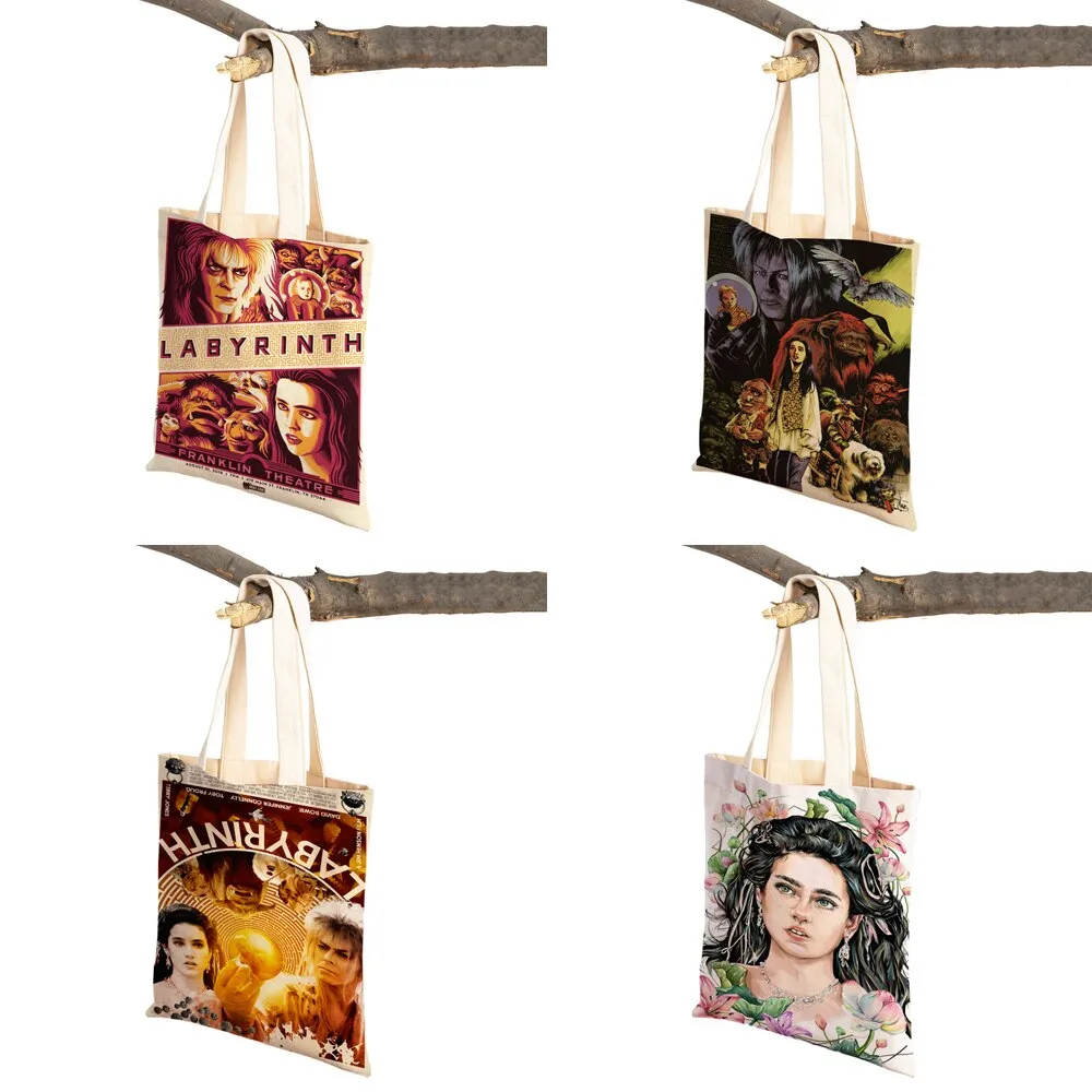 Classic Movie Labyrinth Travel Tote Handbag