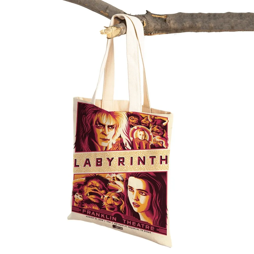Classic Movie Labyrinth Travel Tote Handbag