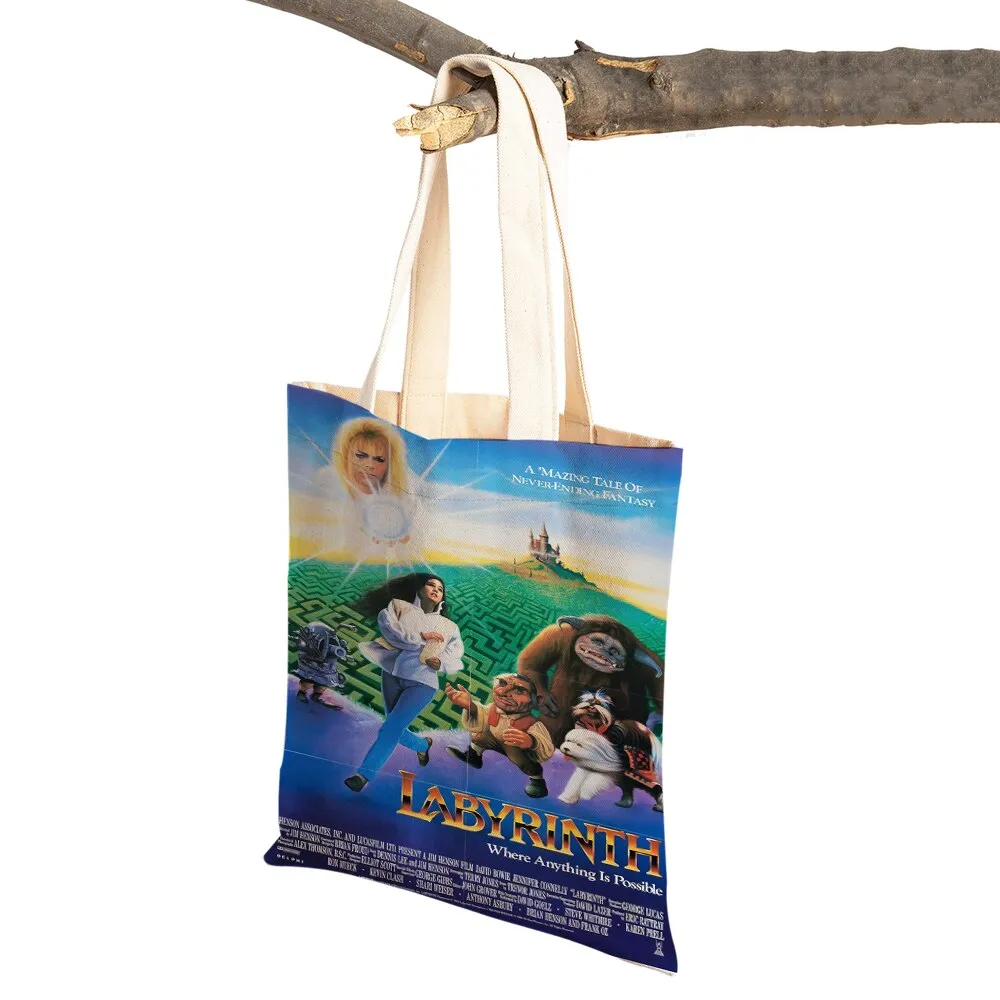Classic Movie Labyrinth Travel Tote Handbag