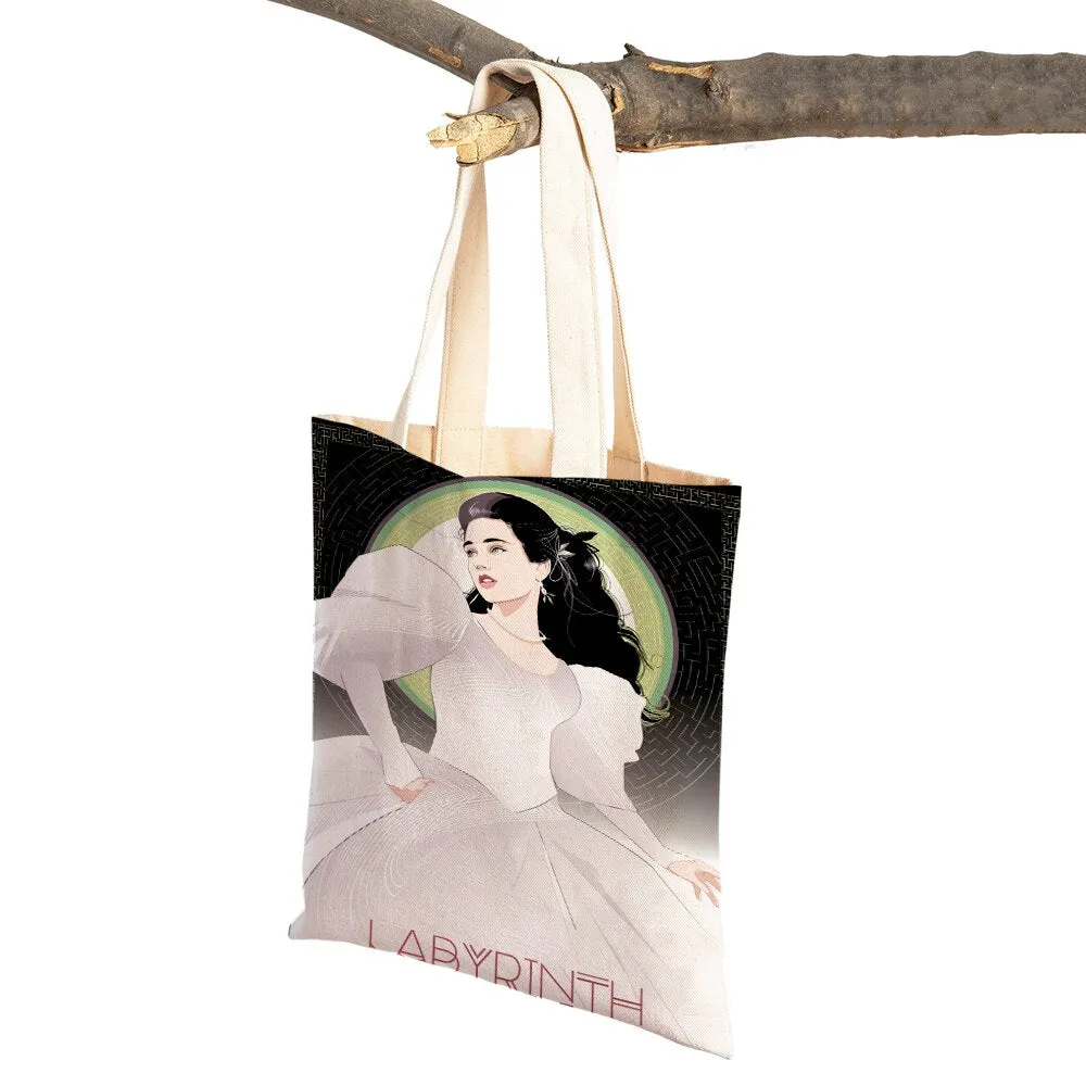 Classic Movie Labyrinth Travel Tote Handbag