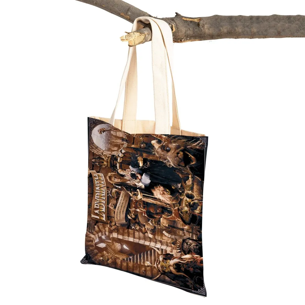Classic Movie Labyrinth Travel Tote Handbag