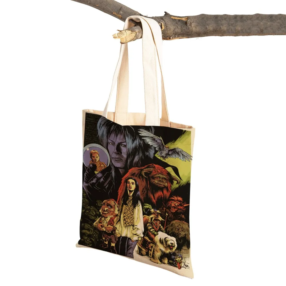 Classic Movie Labyrinth Travel Tote Handbag