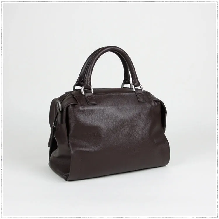 Classic Womens Green Work Leather Handbag Purse Leather Green Work Shoulder Bag Handbag Purse for Ladies