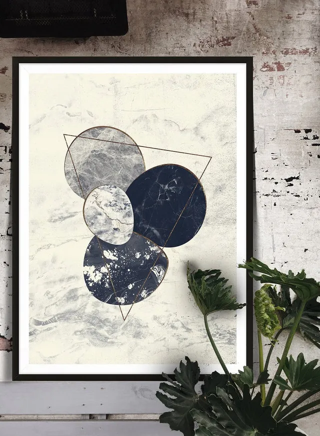 CLEARANCE - MARBLE PEBBLES 50X70CM